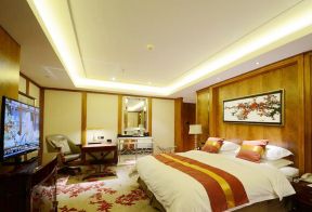 南京商务酒店大床房装修设计图赏析