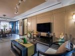 苏宁雲著中式现代风格132平米三居室装修案例