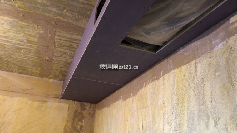 莲湖广场木工吊顶阶段施工工艺展示