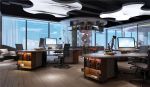 科技公司现代风格400平米办公室装修案例