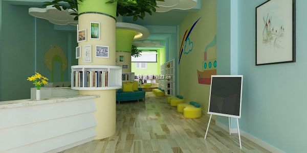 幼儿园现代风格400㎡设计方案