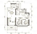 嘉逸园100㎡混搭风格三居装修案例