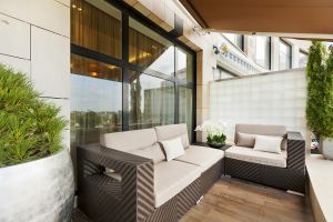 【西安喔喔哒装饰】舒适静谧的休息空间 打造美观又实用的阳台设计