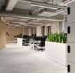 300平现代公司办公室装潢设计效果图