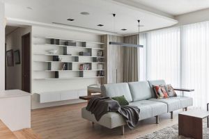 【武汉方林装饰】客厅沙发不靠墙的7种方案设计