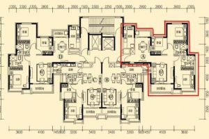 户型建筑面积