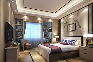 【北京东洲致胜装饰】新中式卧室背景墙装修设计方法