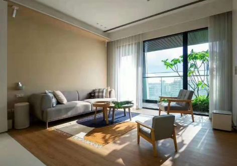 美景逸居日式风格110平米二居室装修案例