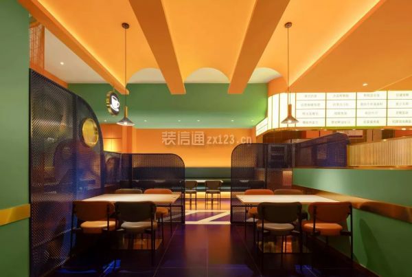 港式茶餐厅用餐区设计