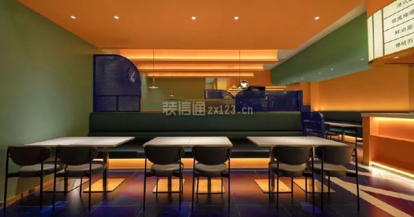 港式茶餐厅用餐区设计