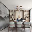 中式风格别墅茶室装修设计效果图欣赏