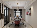 凯润滨河城现代风格118平米三居室装修效果图案例
