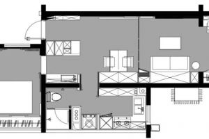 45平米单身公寓装修设计