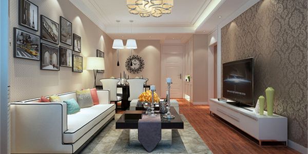 四季香山现代风格106平米二居室装修案例