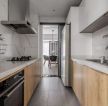 100平米简约风格家装厨房设计效果图片