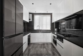 100平米现代简约房子厨房装修设计图片