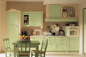 厨房橱柜的颜色搭配