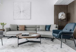 现代简约客厅沙发装修设计效果图