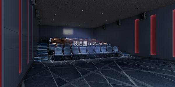　电影院中式风格600㎡设计方案