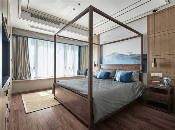 上海三居室卧室设计