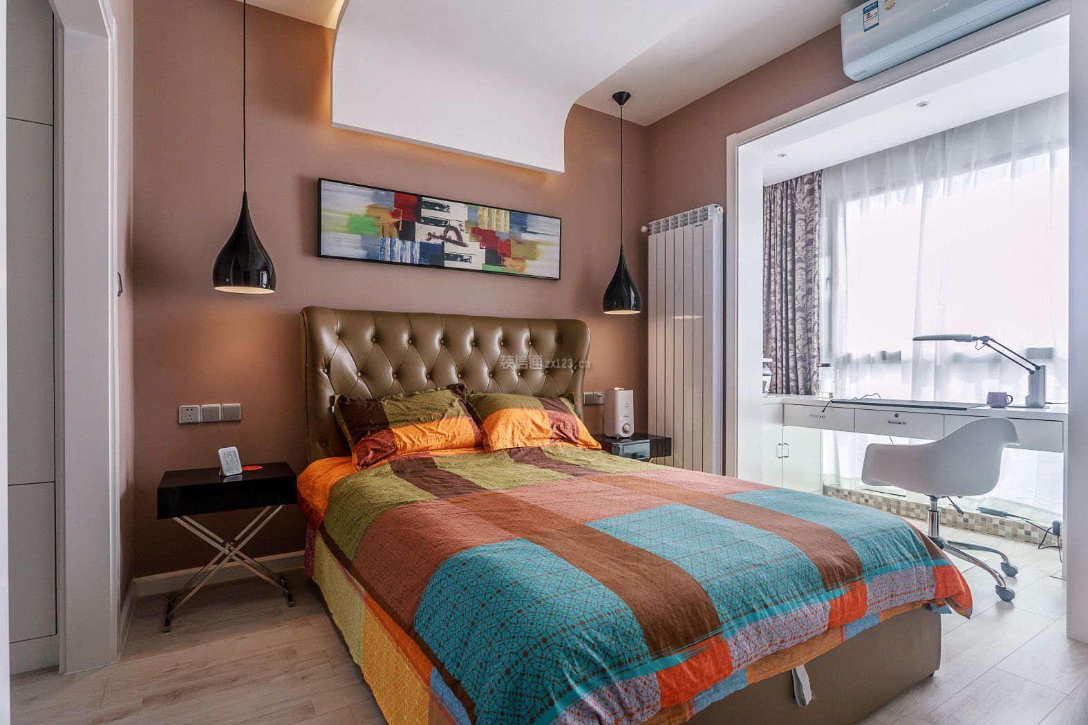 嘉骏幸福里现代简约104平米三室两厅装修案例