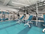 健身房现代风格1000平米装修案例