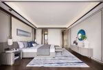  江湾南岸154㎡新中式风格四居室装修案例