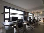群升广场办公室现代风格120平米装修效果图案例