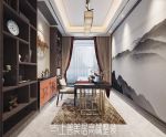 瀚唐现代风格188平米四居室装修案例