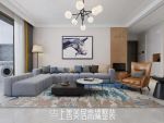 天悦城现代风格115平米三居室装修案例