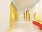 绚丽风格彩虹岛幼儿园1000平米装修案例