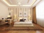 中海临安府现代风格123平米三居室装修案例