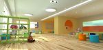 绚丽风格彩虹岛幼儿园1000平米装修案例