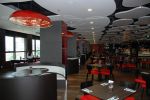 红与黑自助餐厅400平现代风格装修案例