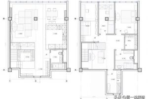 【济南万泰装饰】156㎡两层公寓，厨房与客厅做一道格栅移门
