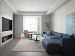 欧洲苑现代风格90平米三居室装修效果图案例