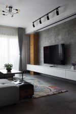 现代简约客厅电视墙装潢设计图片
