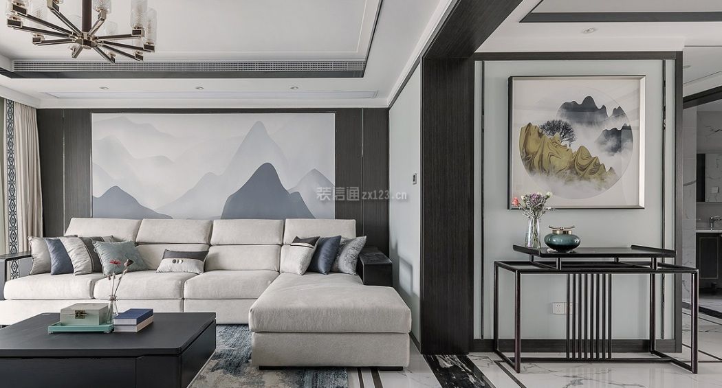 新中式风格客厅设计 新中式风格客厅图片
