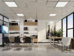 现代风格科技公司办公室装修案例