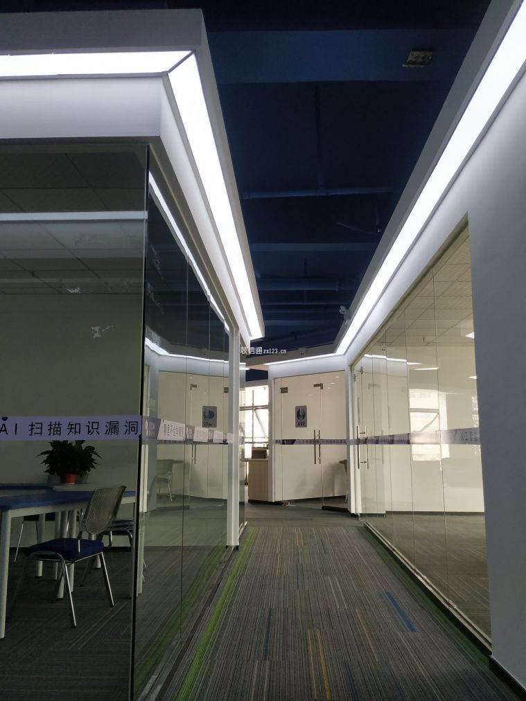东莞市中堂镇松鼠AI教学辅导中心设计施工