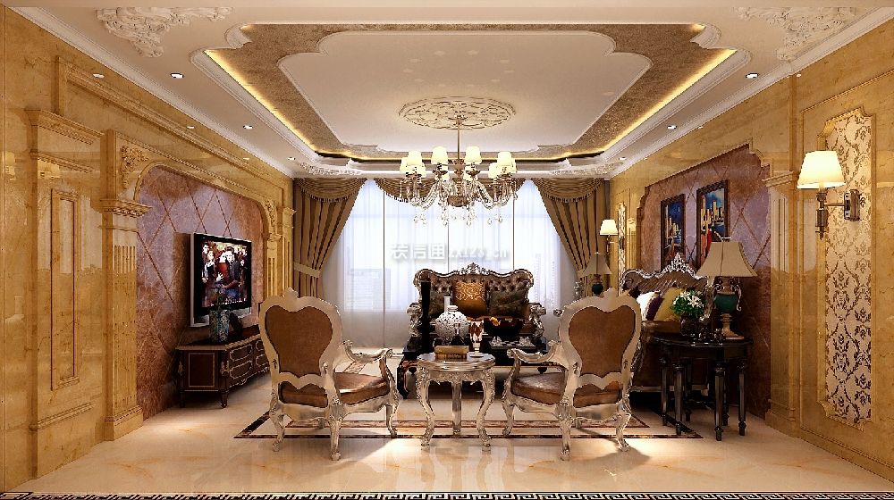 欧式客厅装饰风格 欧式客厅装修图片