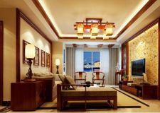 乐清装修公司分享：中式装潢客厅装修效果图 带你感受古朴典雅的客厅风情