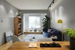 保利和光尘樾106平米现代三居室装修案例