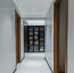 130平房子室内走廊简单装修效果图