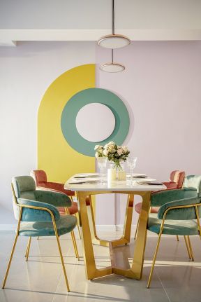 餐厅设计装潢 餐厅颜色装修效果图 餐厅颜色图片