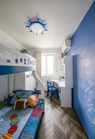 儿童房高低床装修设计效果图大全
