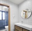 北欧新房装修卫生间洗手台效果图片