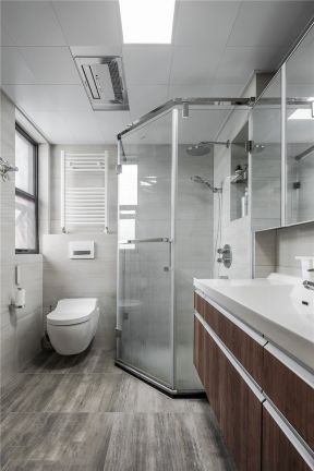 卫生间淋浴房装修效果图  卫生间淋浴房设计图 