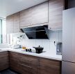 80平两居室现代厨房装修设计效果图