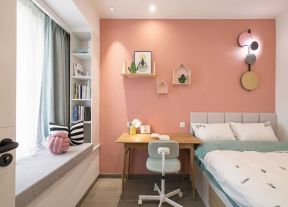 女儿房间装修效果图 卧室粉色设计